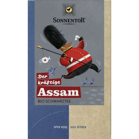 Der kräftige Assam Tee, Doppelkammerbeutel