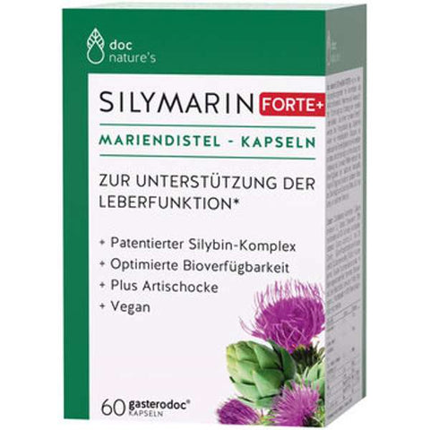 doc nature‘s SILYMARIN FORTE+ Mariendistel-Kapseln gasterodoc