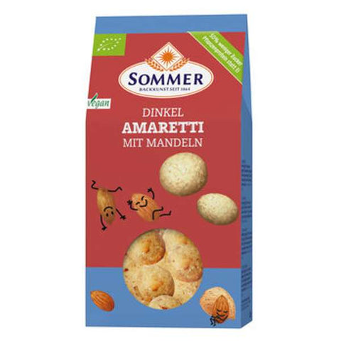 Bio Dinkel Amaretti mit Mandeln vegan