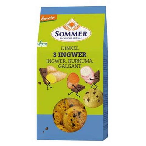 Demeter Dinkel 3 Ingwer, vegan