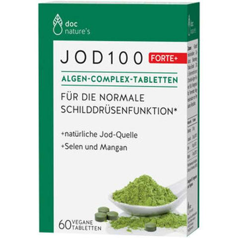 doc nature’s Jod 100 Forte+ Algen-Complex-Tabletten