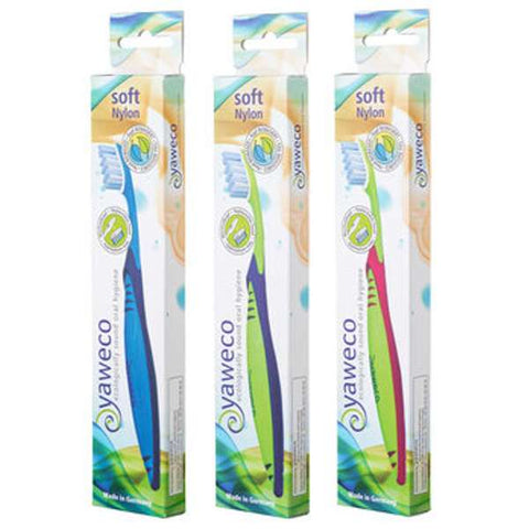 Wechselkopf-Zahnbürste I Soft, mit integriertem Zungenreiniger, mit biobasierten
