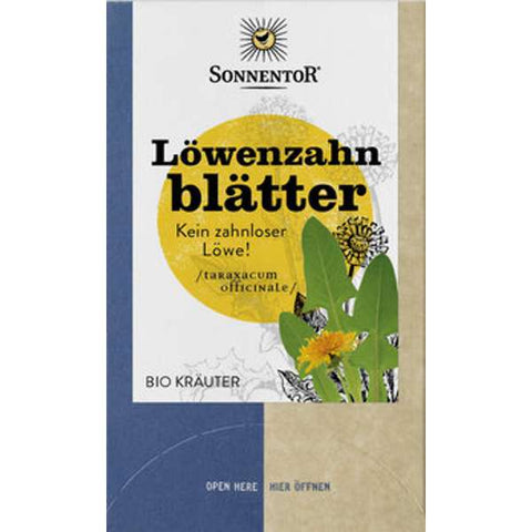 Löwenzahnblätter, Doppelkammerbeutel