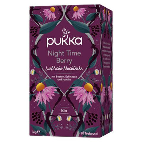 Pukka Bio-Kräutertee Night Time Berry, 20 Teebeutel