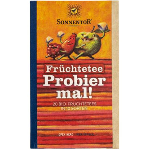 Früchtetee Probier mal!, Doppelkammerbeutel