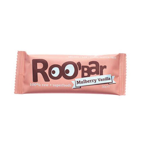 Roobar Mulberry & Vanilla 30g, glutenfrei