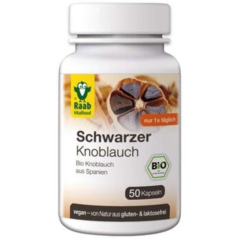 Bio Schwarzer Knoblauch Kapseln