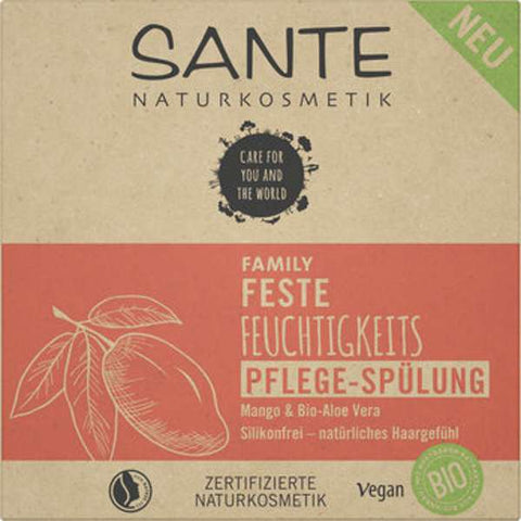 SANTE FAMILY Feste Feuchtigkeits Pflege-Spülung Mango & Bio-Aloe Vera
