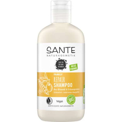 SANTE FAMILY Repair Shampoo Bio-Olivenöl & Erbsenprotein 250ml