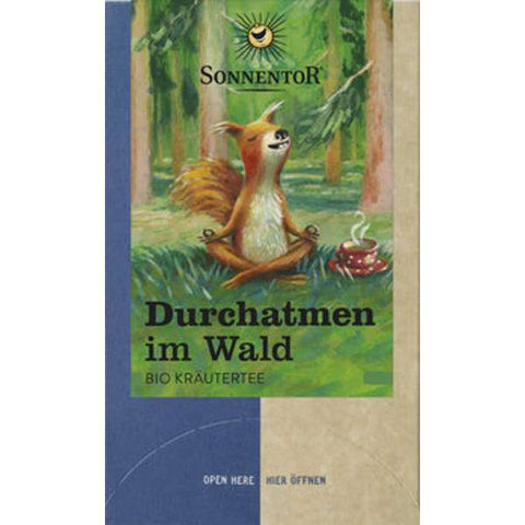 Durchatmen im Wald Tee, Doppelkammerbeutel