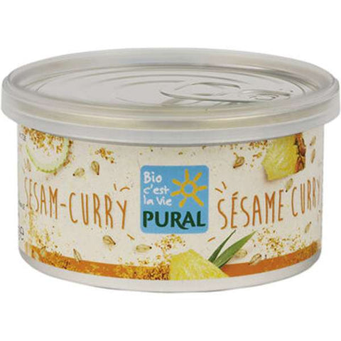 Pflanzlicher Aufstrich Sesam-Curry palmölfrei