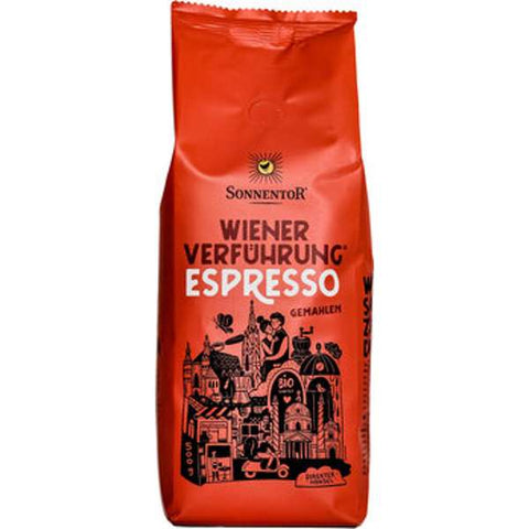 Espresso Kaffee gemahlen Wiener Verführung®, Packung