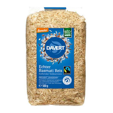 demeter Echter Basmati Reis Vollkornreis Fairtrade 500g