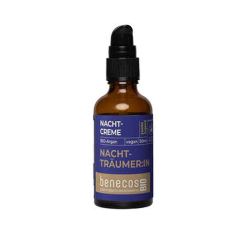 benecosBIO Nachtcreme BIO-Argan - NACHTTRÄUMER:IN (Zweite Jugend)