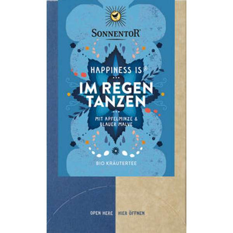 Im Regen tanzen Tee Happiness is®, Doppelkammerbeutel