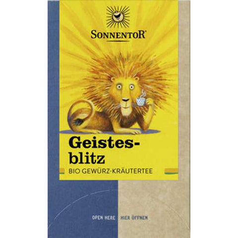 Geistesblitz Tee, Doppelkammerbeutel