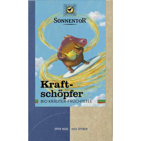 Kraftschöpfer Tee, Doppelkammerbeutel