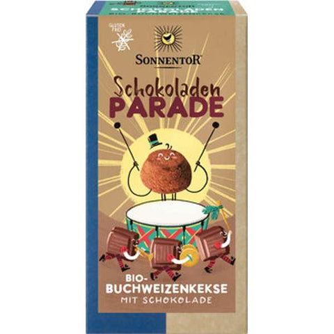 Schokoladen-Parade Kekse, Packung