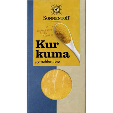 Kurkuma gemahlen, Packung