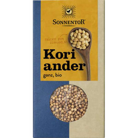 Koriander ganz, Packung