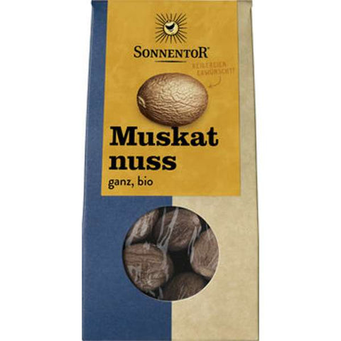 Muskatnuss ganz, Packung