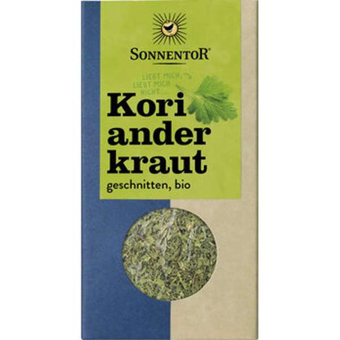 Korianderkraut geschnitten, Packung