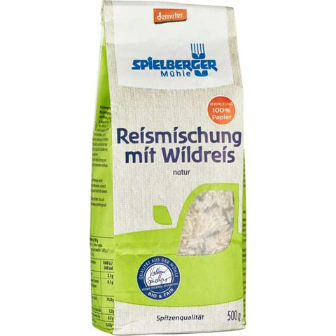 Reismischung mit Wildreis, demeter