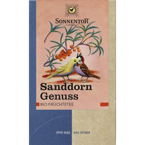 Sanddorn Genuss Früchtetee, Doppelkammerbeutel