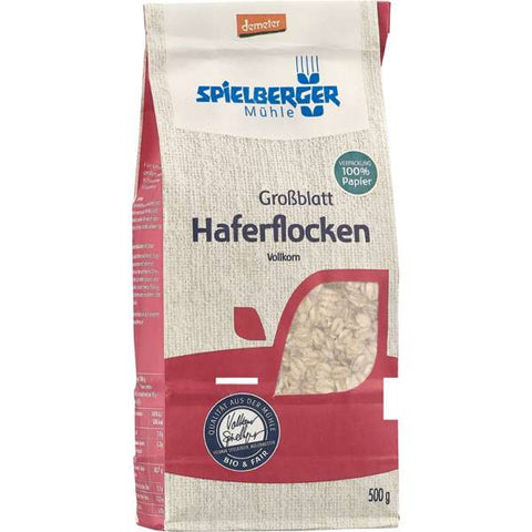 Haferflocken Großblatt, demeter