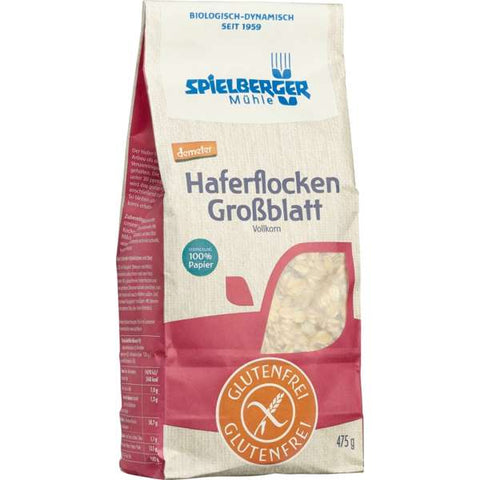 Glutenfreie Haferflocken Großblatt, demeter