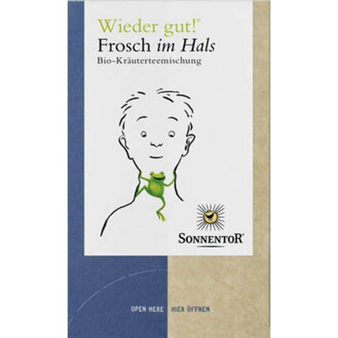 Frosch im Hals® Tee Wieder gut!®, Doppelkammerbeutel