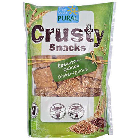 Crusty Snacks Dinkel Quinoa