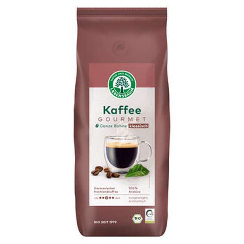 Kaffee Gourmet, klassisch, ganze Bohne