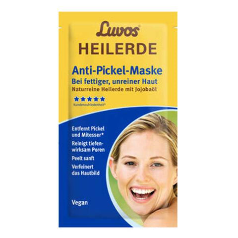Luvos-Heilerde Anti-Pickel-Maske für fettige, unreine Haut