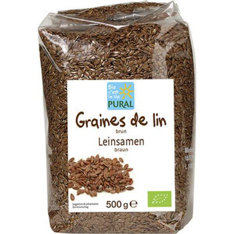 Leinsamen braun