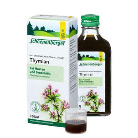 Thymian, Naturreiner Heilpflanzensaft bio