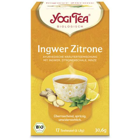 Yogi Tea® Ingwer Zitrone Bio