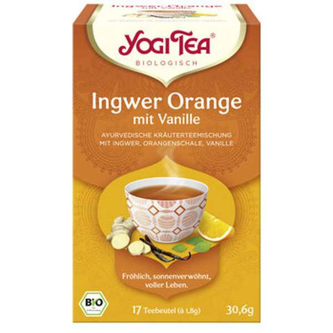 Yogi Tea® Ingwer Orange mit Vanille Bio