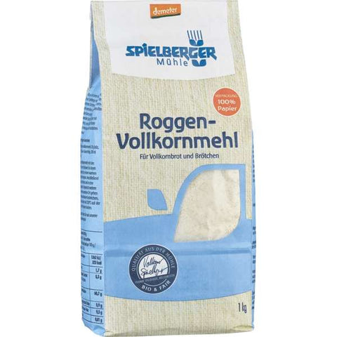 Roggen-Vollkornmehl, demeter