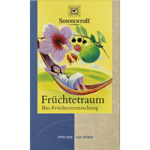 Früchtetraum Tee, Doppelkammerbeutel