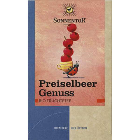 Preiselbeer Genuss Früchtetee, Doppelkammerbeutel