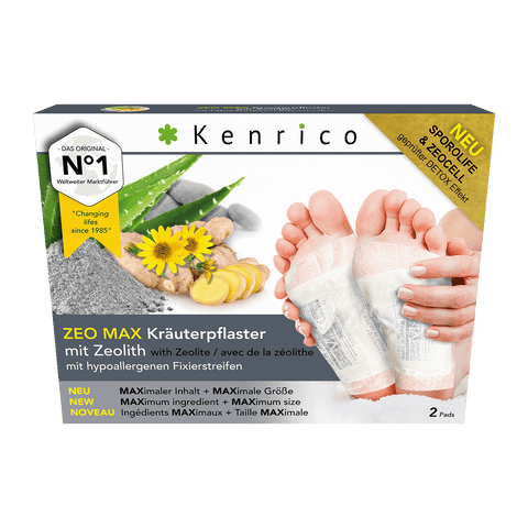 Kenrico ZEO MAX Kräuterpflaster mit Zeolith 2 Stk.