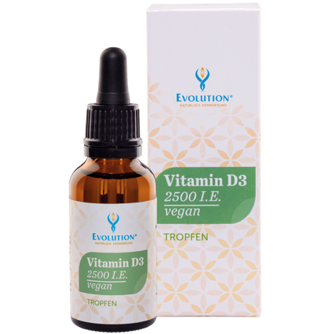 Vitamin D3   2.500 I.E., Tropfen VEGAN