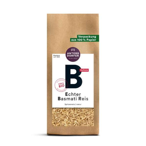 Bio Echter Basmati Reis natur