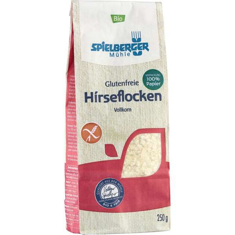 Glutenfreie Hirseflocken, kbA