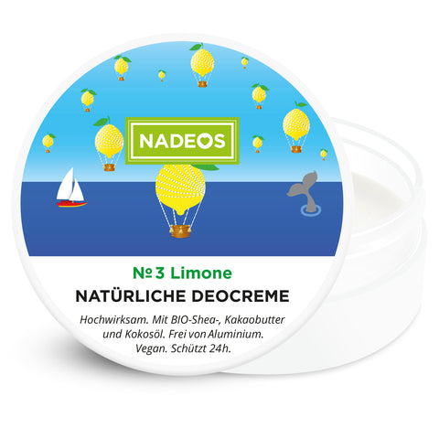 NADEOS Natürliche Deocreme Limone 40g
