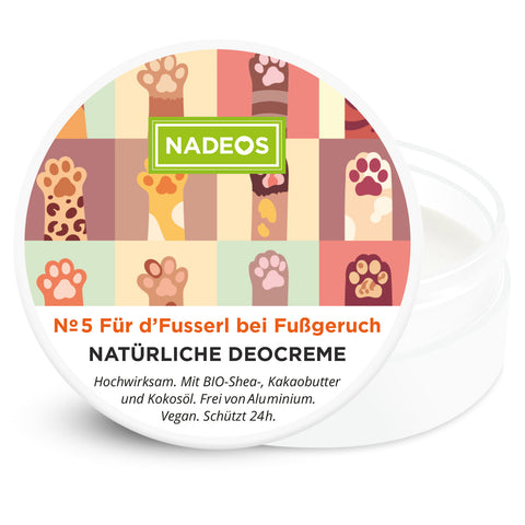 NADEOS Natürliche Deocreme Fusserl 40g