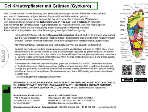 CCi Kräuterpflaster mit Grüntee